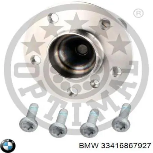 Cubo de rueda trasero MINI Cooper F57