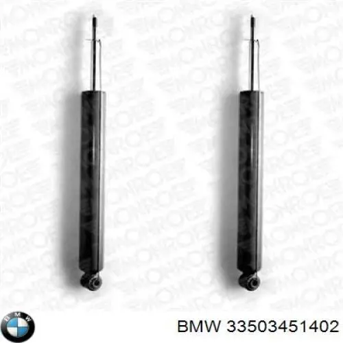Amortiguador trasero 33503451402 BMW