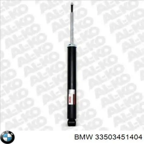 33503451404 BMW amortiguador trasero