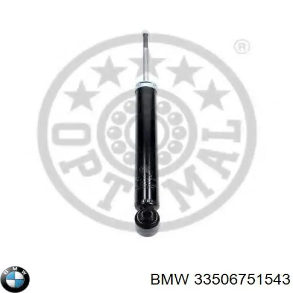 Amortiguador trasero 33506751543 BMW