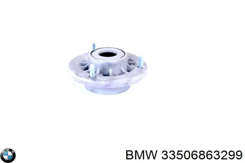 33506863299 BMW soporte amortiguador trasero