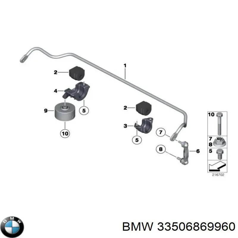 33506869960 BMW 