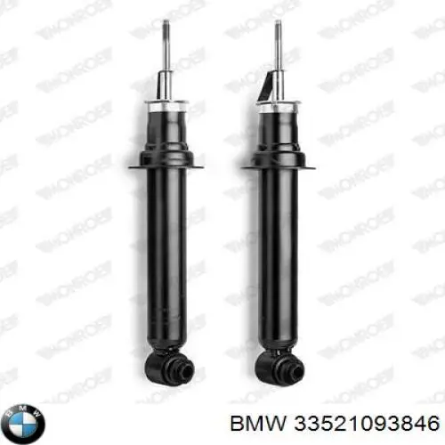 33521093846 BMW amortiguador trasero