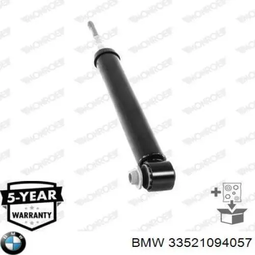 Amortiguador trasero 33521094057 BMW