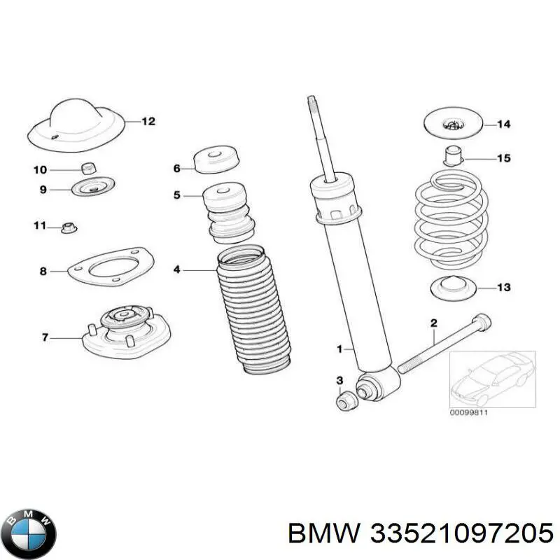 33521097205 BMW