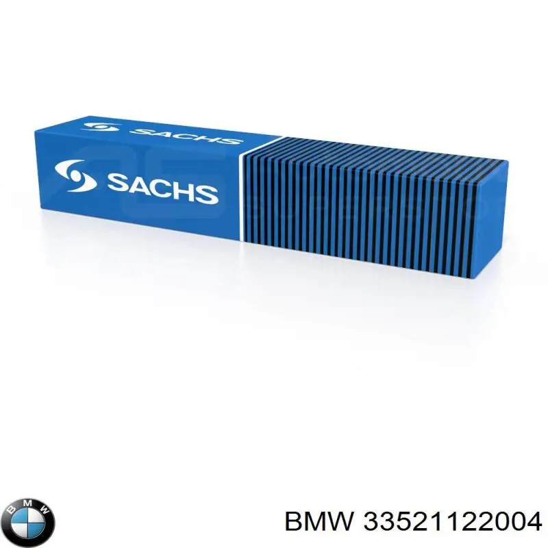 Amortiguador trasero 106803 Sachs