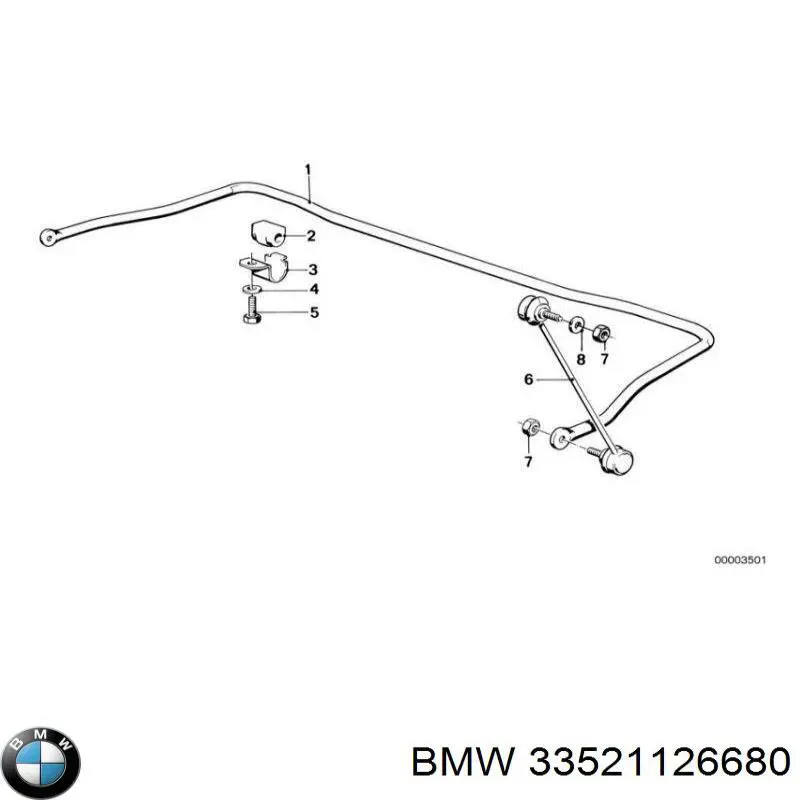 33521126680 BMW