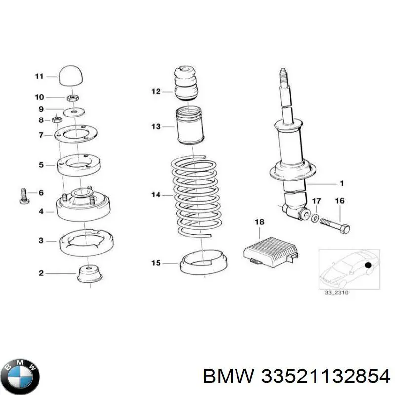 33521132854 BMW