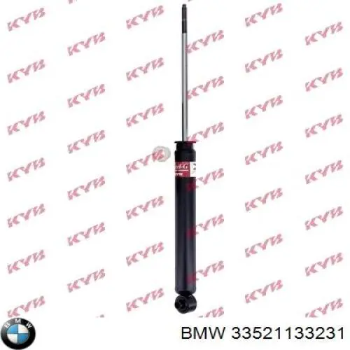 Amortiguador trasero BMW 3 E30