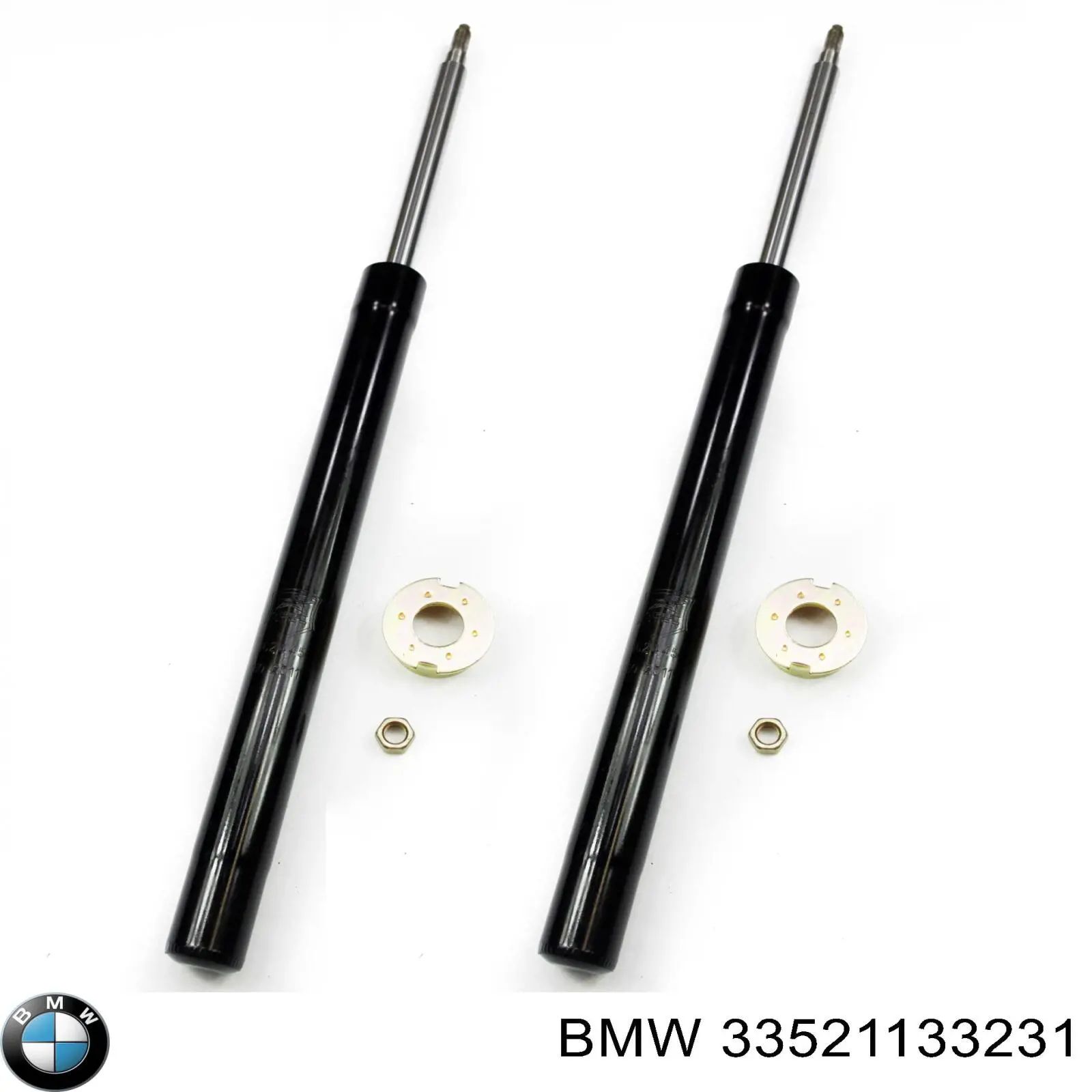 Amortiguador trasero BMW 3 E30