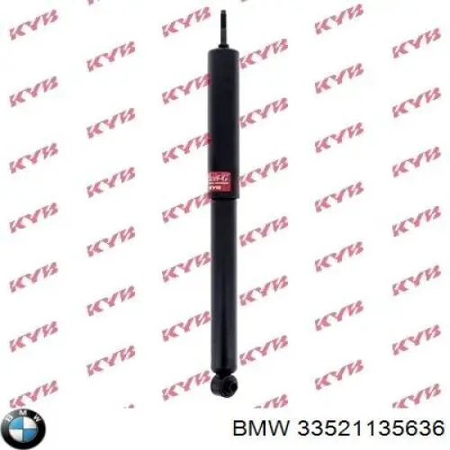 Amortiguador trasero BMW 3 E30