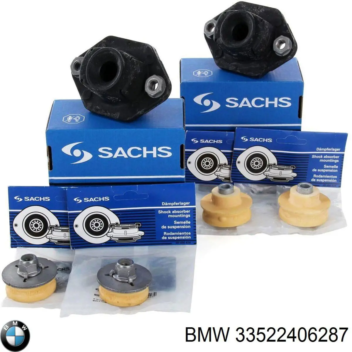 Cazoleta de amortiguador trasero BMW 33522406287 precio, desde 64,20 EUR