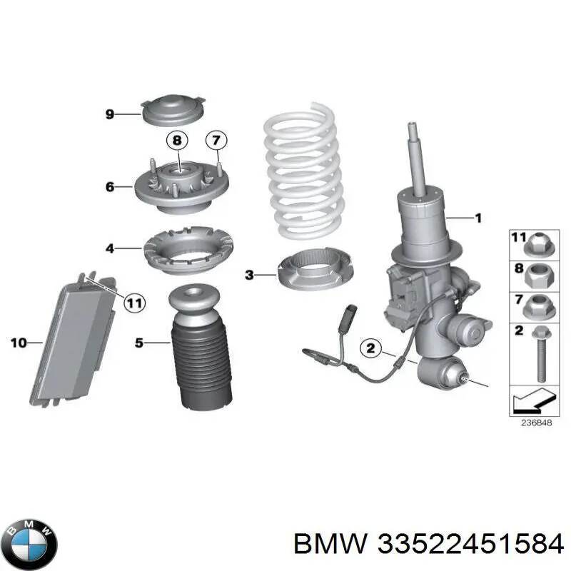  BMW 33522451584 precio, desde 16,64 EUR
