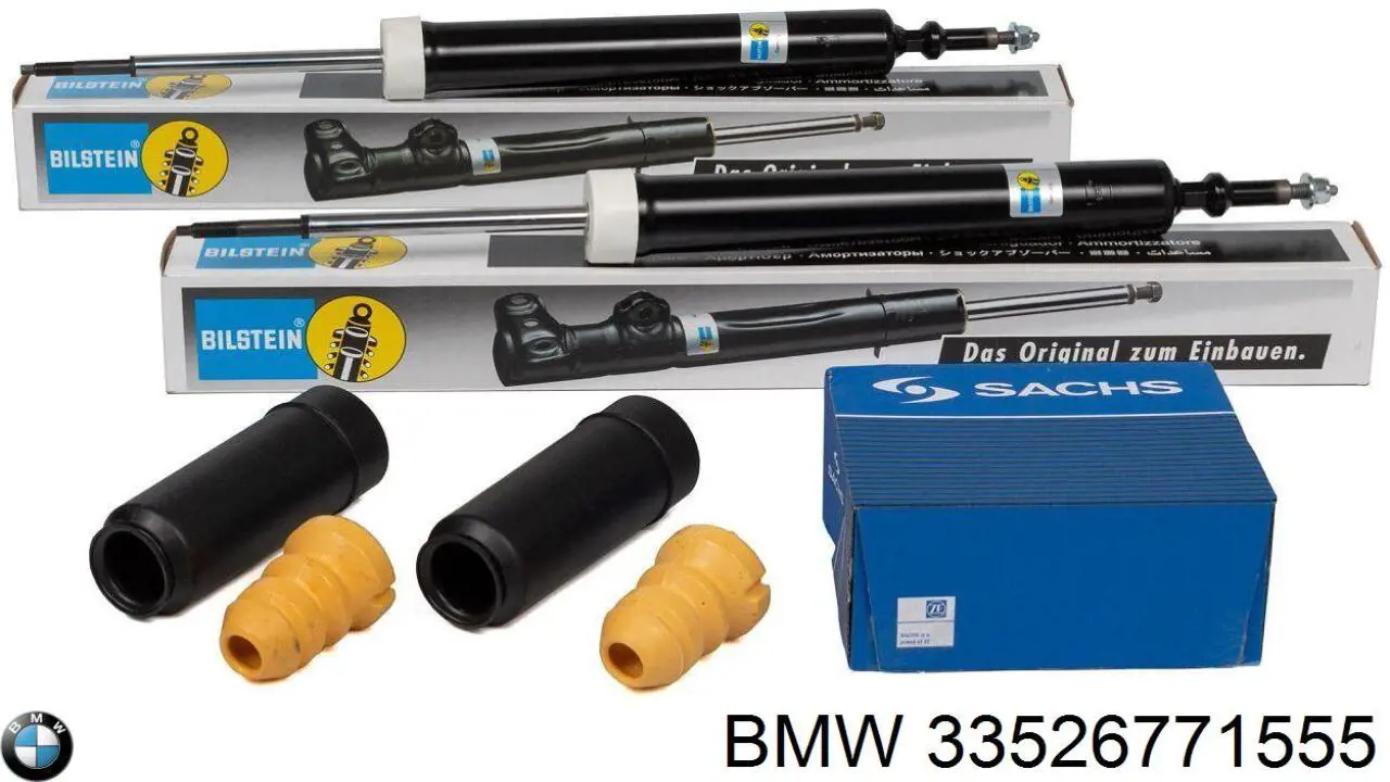 Amortiguadores traseros BMW 33526771555