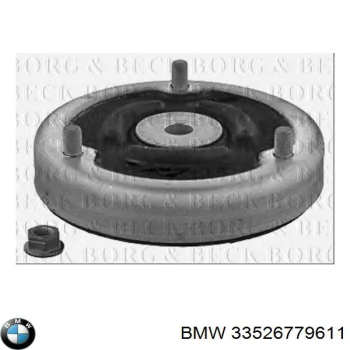 Copela de amortiguador trasero 33526779611 BMW