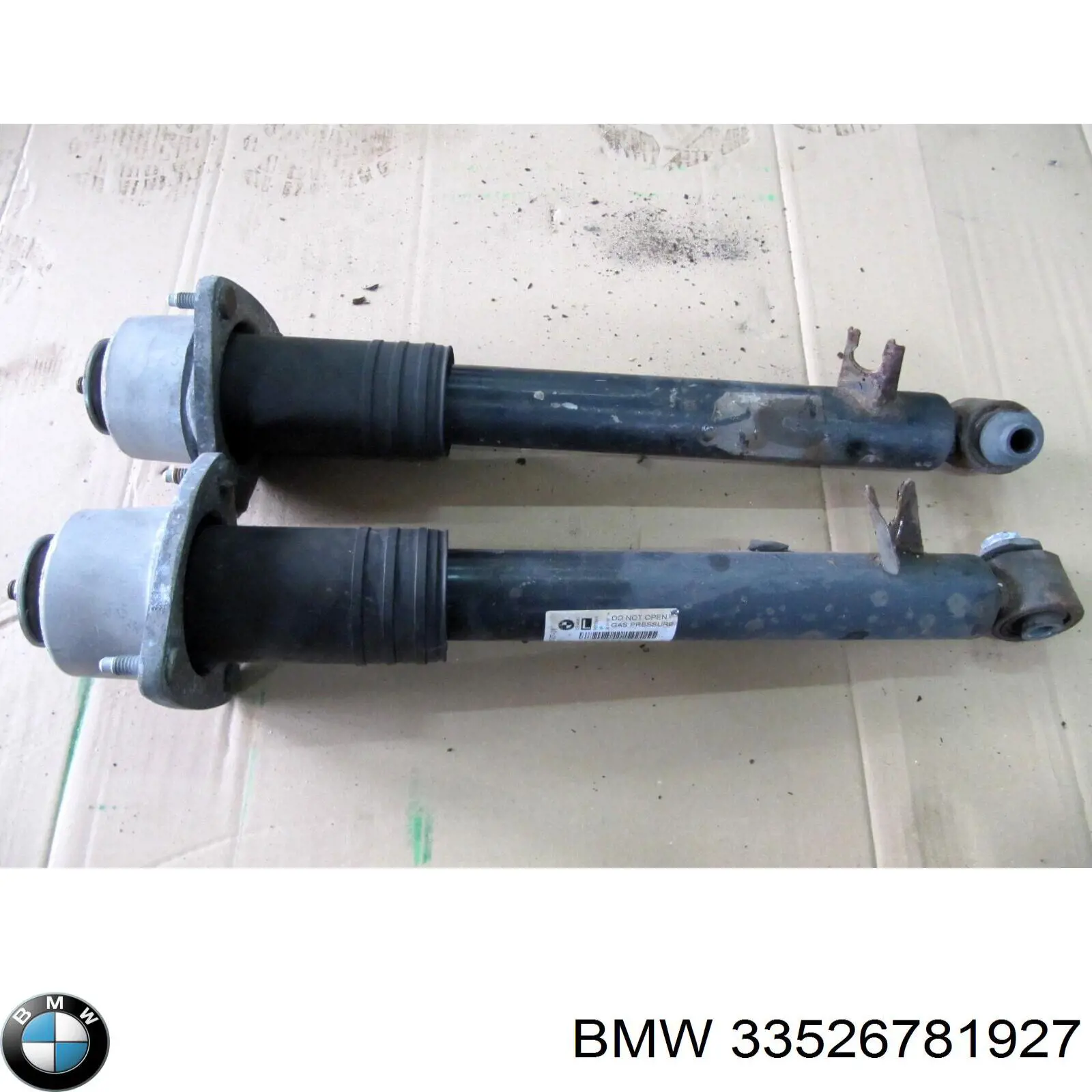 Amortiguador trasero izquierdo 33526781927 BMW