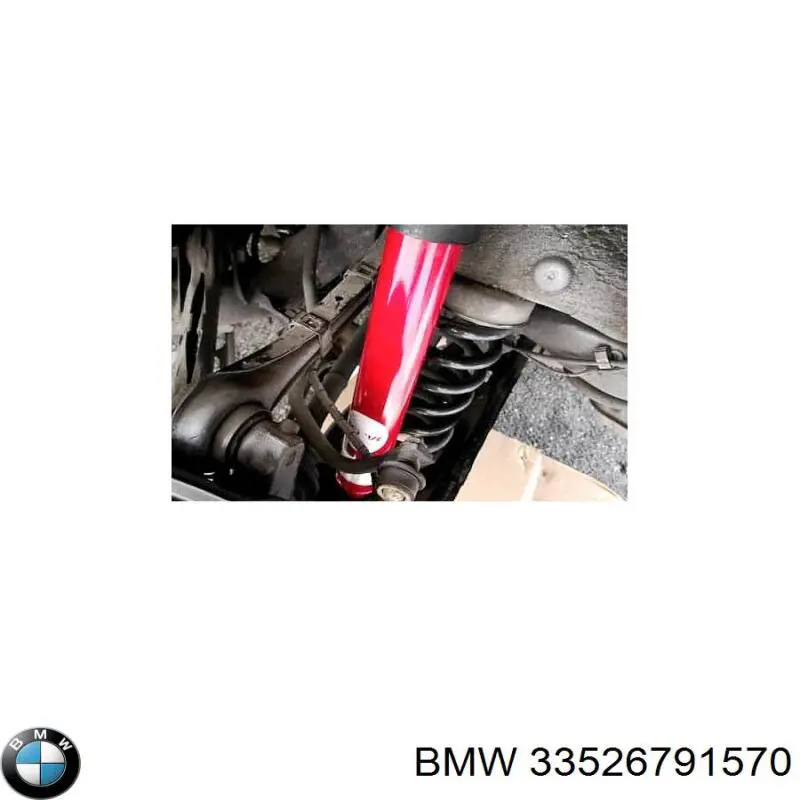 33526791570 BMW amortiguador trasero