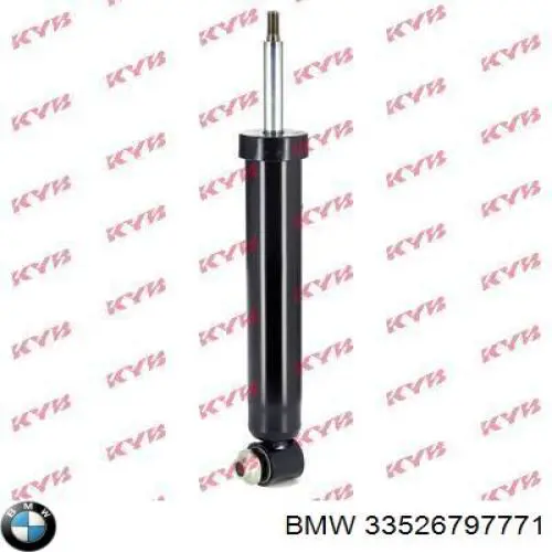 Amortiguador trasero 33526797771 BMW