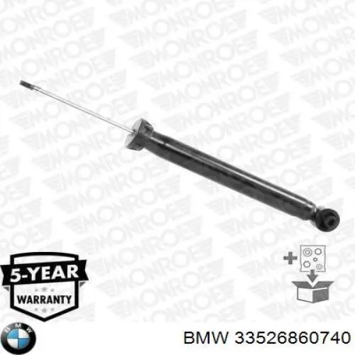 33526860740 BMW amortiguador trasero