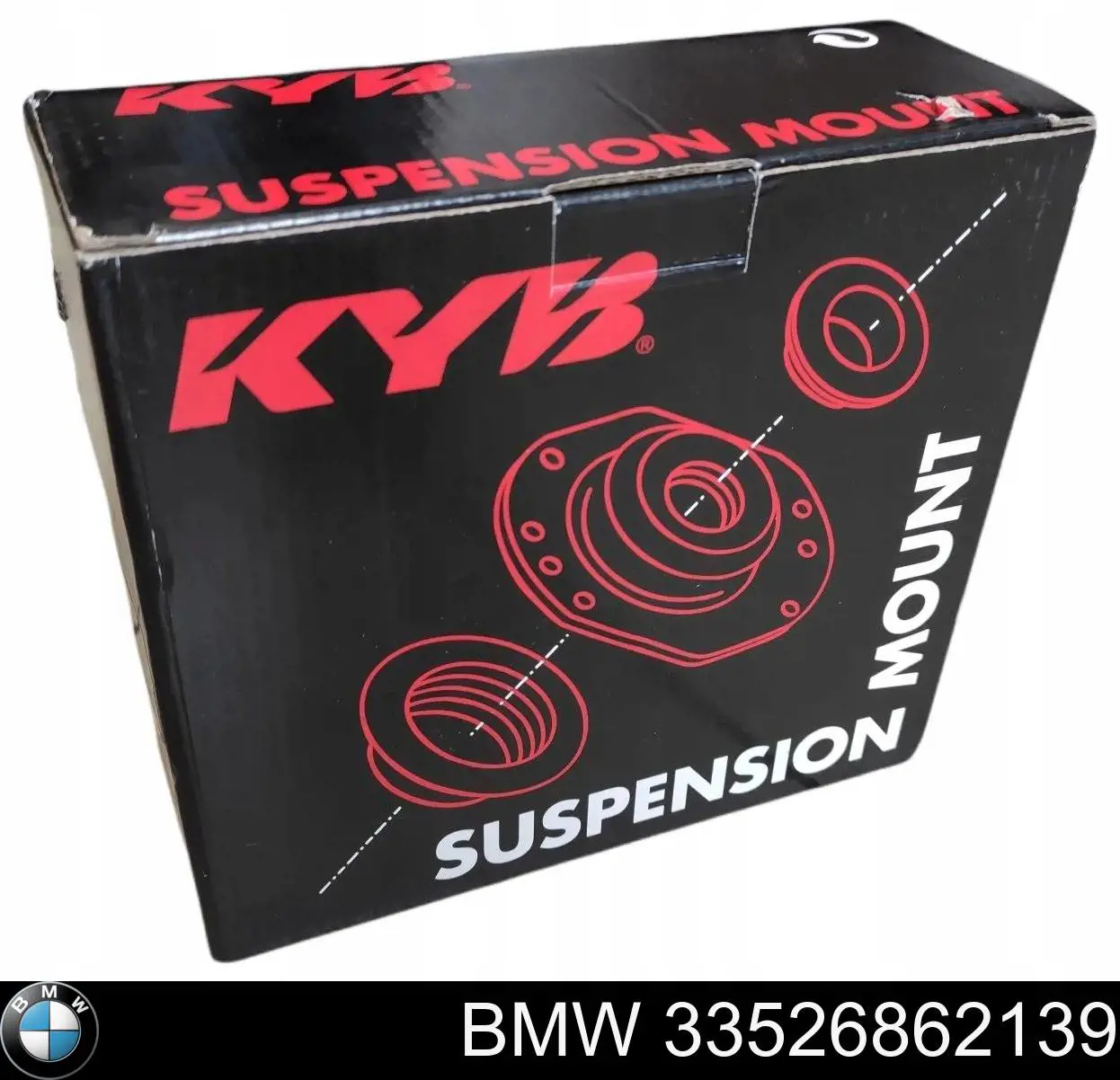 Comprar 33526862139 BMW Arandela de casquillo del vástago del amortiguador delantero