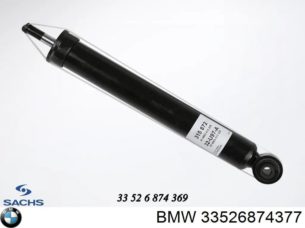 Comprar 33526874377 BMW Amortiguador trasero