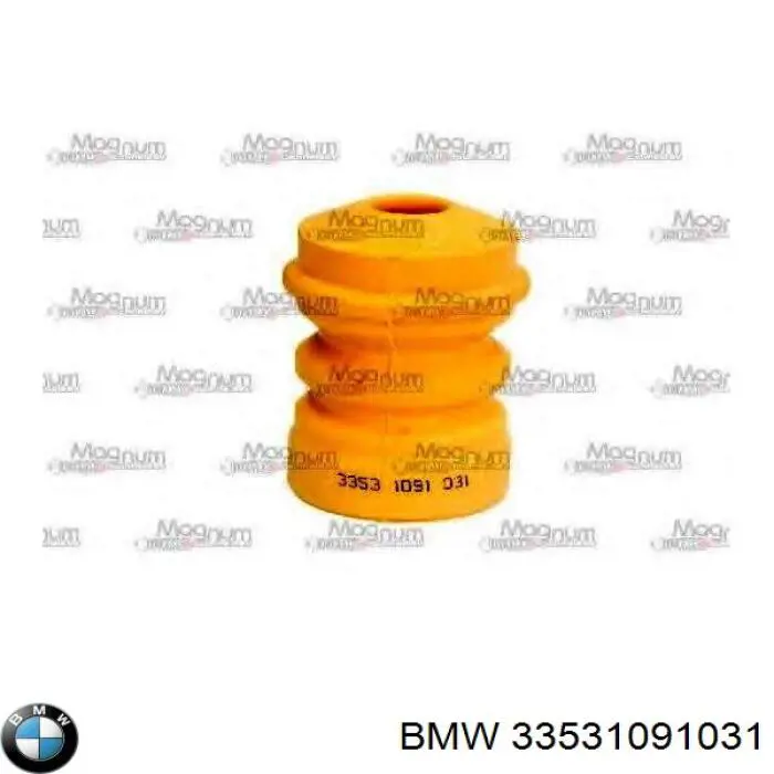 Tope de amortiguador trasero 33531091031 BMW