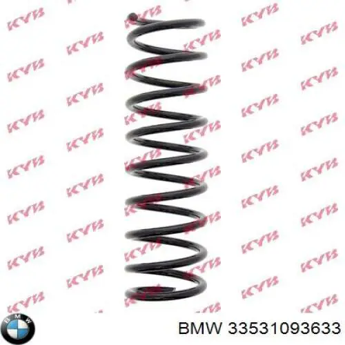 33531093633 BMW Muelle trasero
