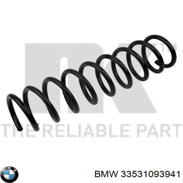 Comprar 33531093941 BMW Muelle de eje trasero