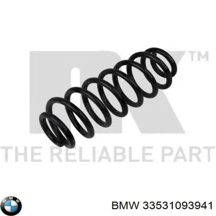 33531093941 BMW Muelle trasero