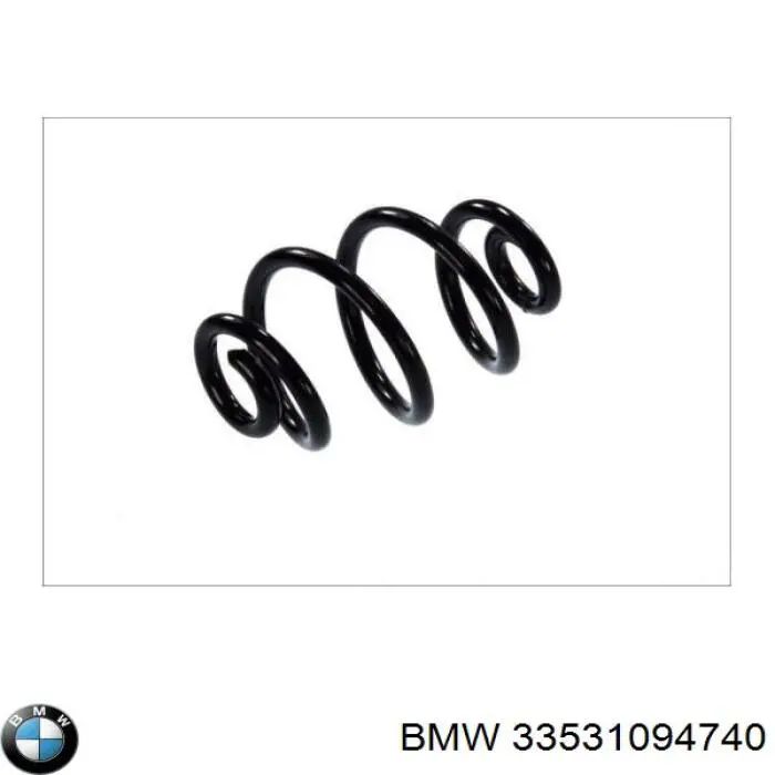 33531094740 BMW Muelle trasero