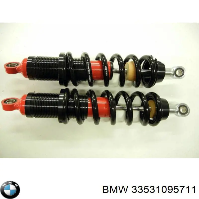 Muelle de suspensión eje trasero para BMW 3 (E46)