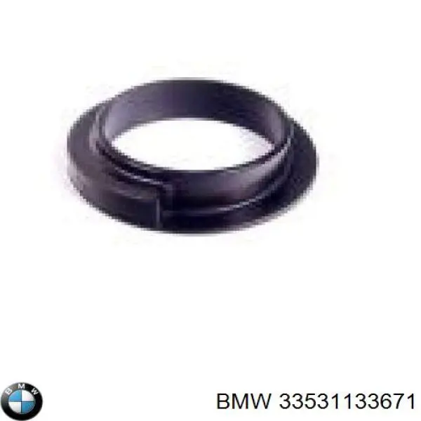 33531133671 BMW caja de muelle, eje trasero, inferior