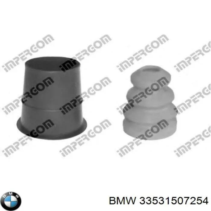 33531507254 BMW caperuza protectora/fuelle, amortiguador trasero