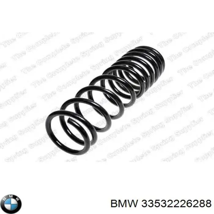 33532226288 BMW muelle de suspensión eje trasero