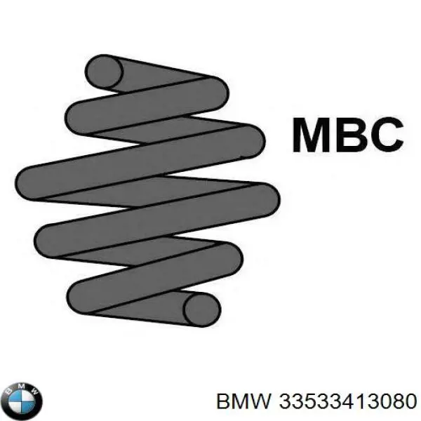 Muelle 33533413080 BMW