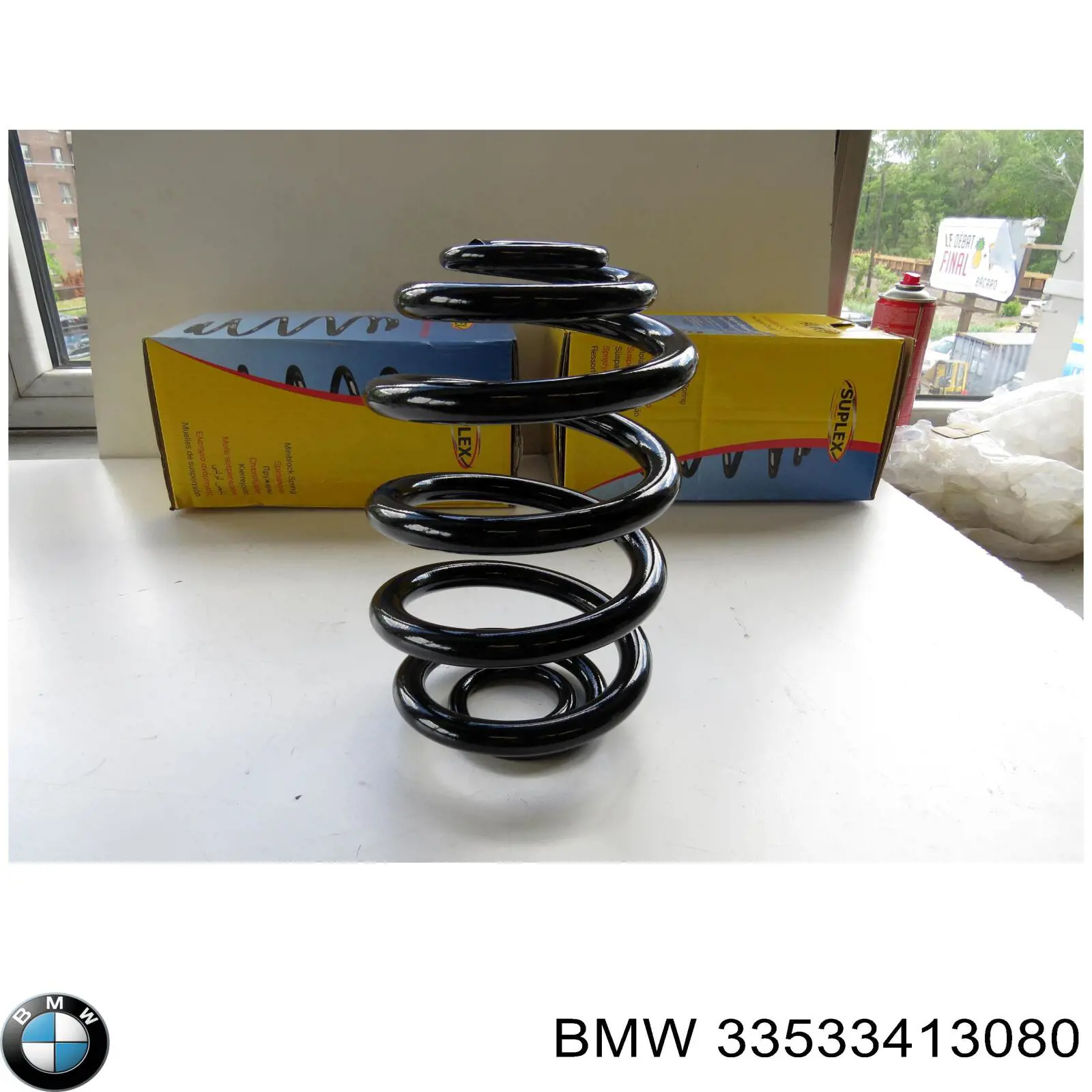 33533413080 BMW Muelle trasero