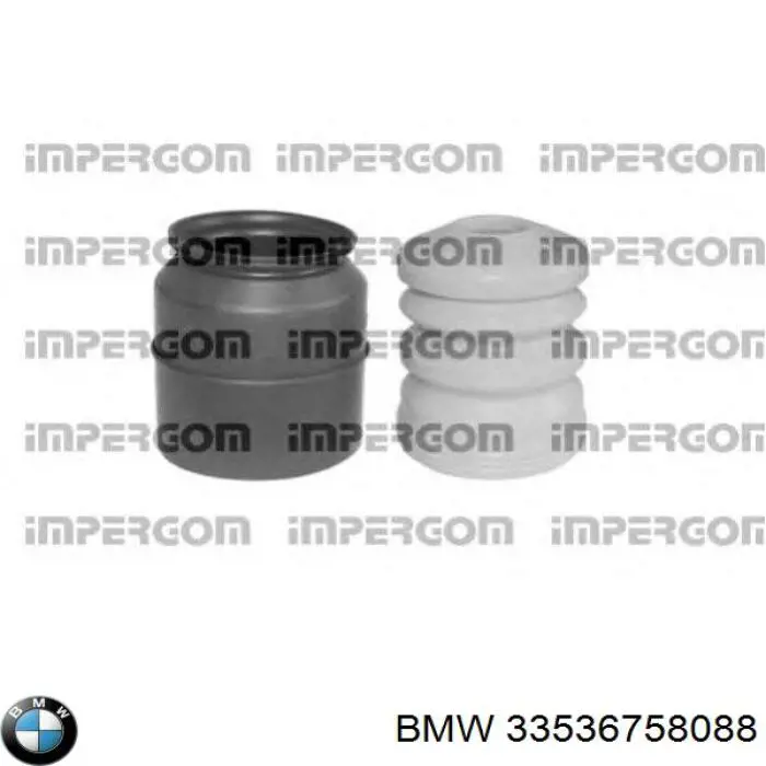 33536758088 BMW tope de amortiguador trasero, suspensión + fuelle