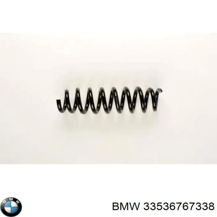 33536767338 BMW muelle de suspensión eje trasero