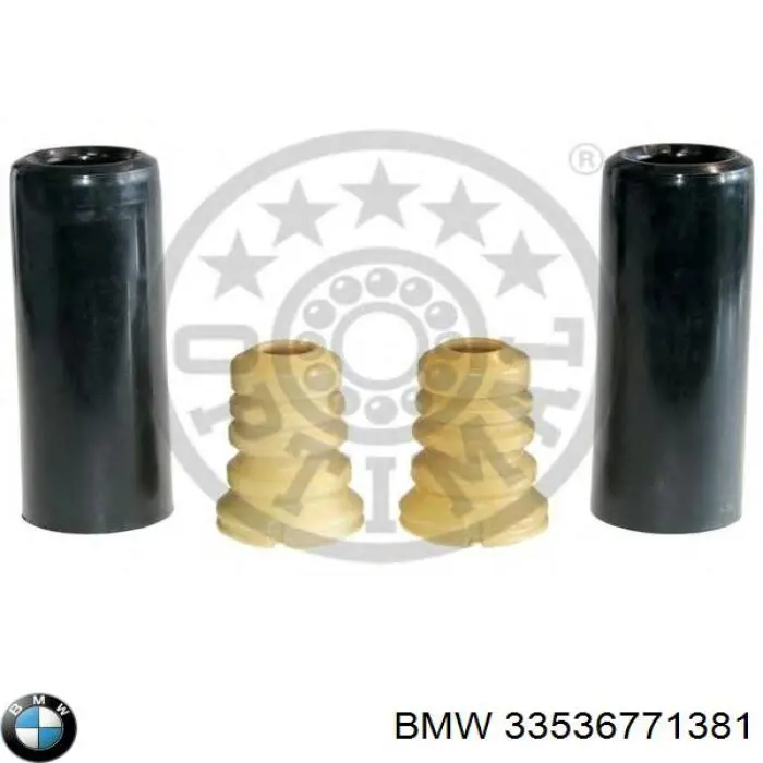 Tope de amortiguador trasero, suspensión + fuelle BMW 33536771381