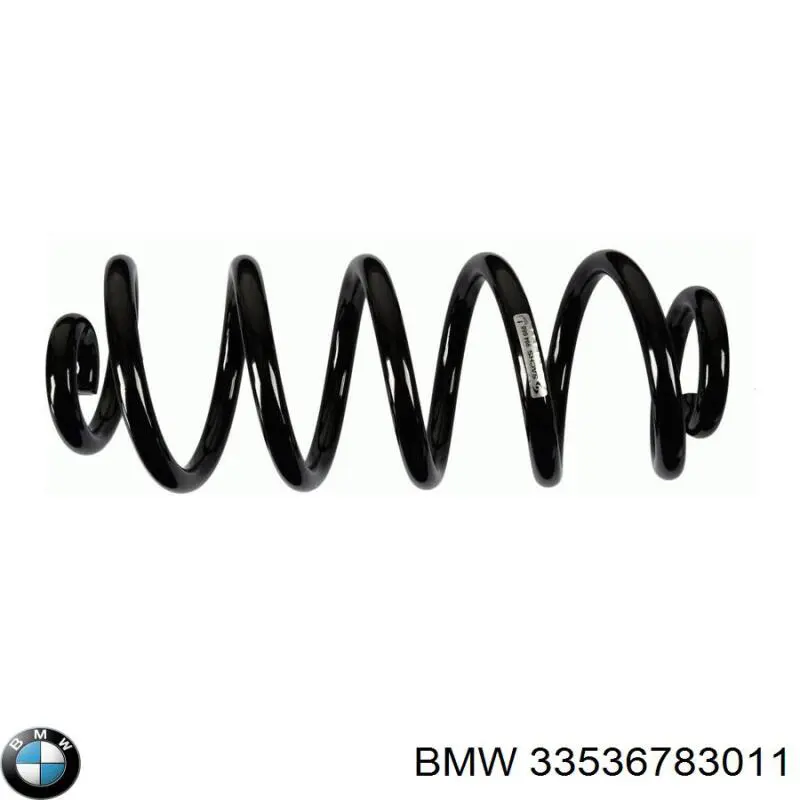 33536783011 BMW muelle de suspensión eje trasero