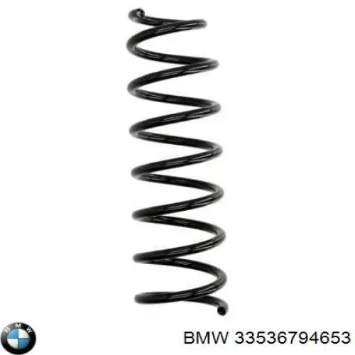 33536794653 BMW Muelle trasero