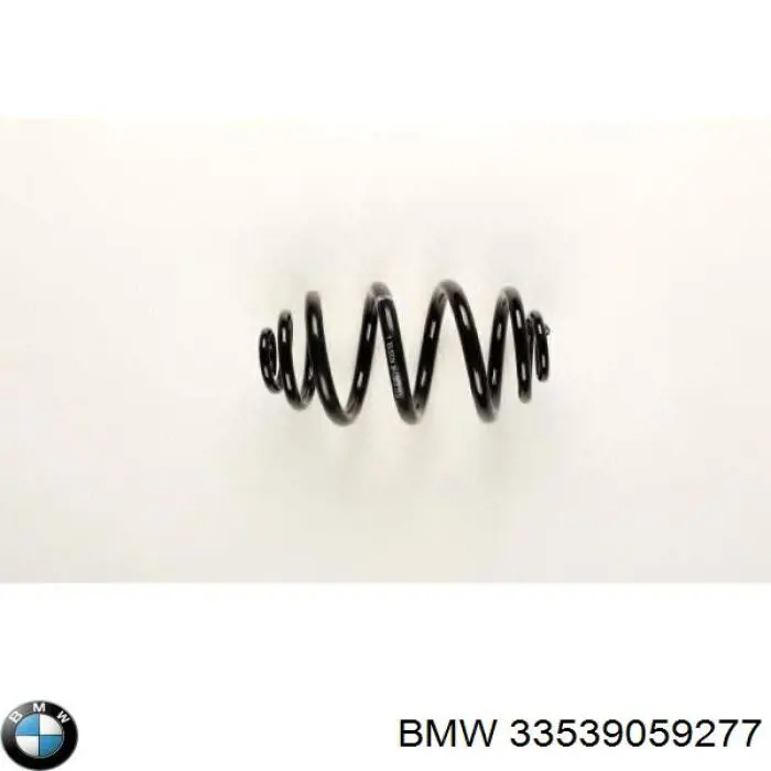 33539059277 BMW muelle de suspensión eje trasero