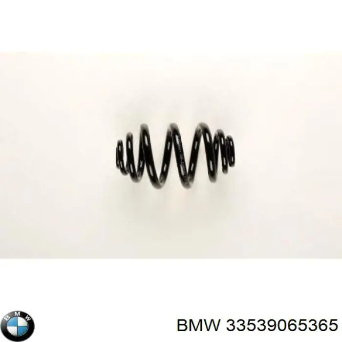 33539065365 BMW muelle de suspensión eje trasero
