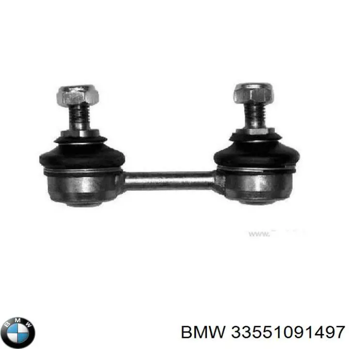 33551091497 BMW soporte de barra estabilizadora trasera