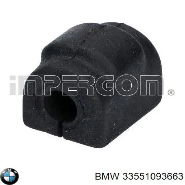 Comprar 33551093663 BMW Buje de barra estabilizadora trasera