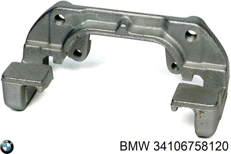 34106758120 BMW soporte, pinza de freno delantera