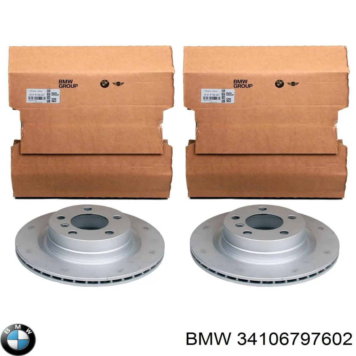 Comprar 34106797602 BMW Freno de disco delantero