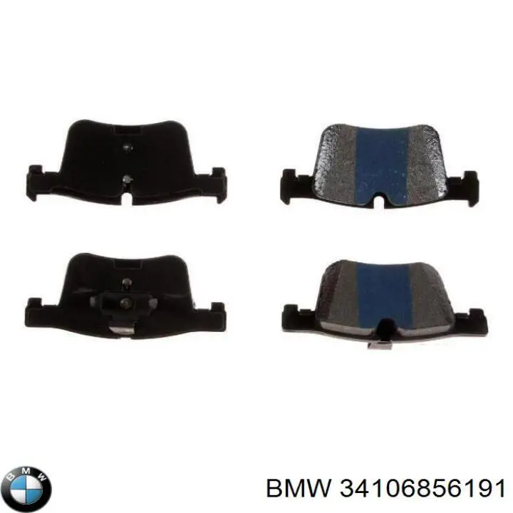 Comprar 34106856191 BMW Pastillas delanteras de freno