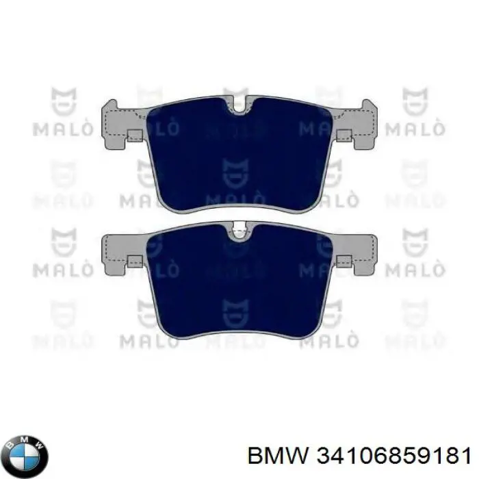 Comprar 34106859181 BMW Pastillas delanteras de freno