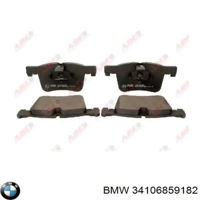 Pastillas freno delanteras BMW 34106859182 precio, desde 47,49 EUR